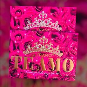 Ultramo with you everything it’s perfect blush and highlighter. Matte